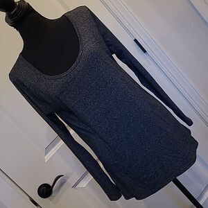 LulaRoe sz M gray tunic top